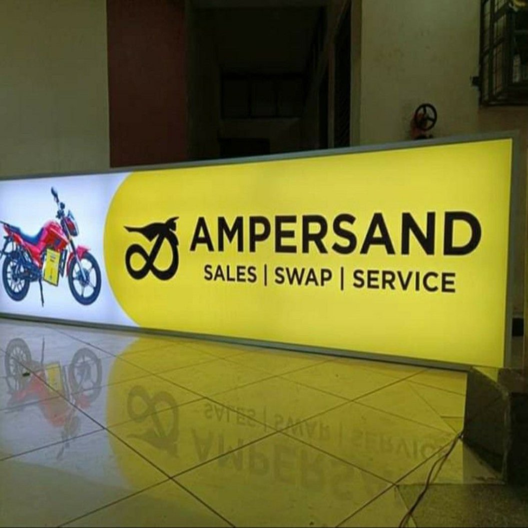 Panneau Publicitaire Backlit