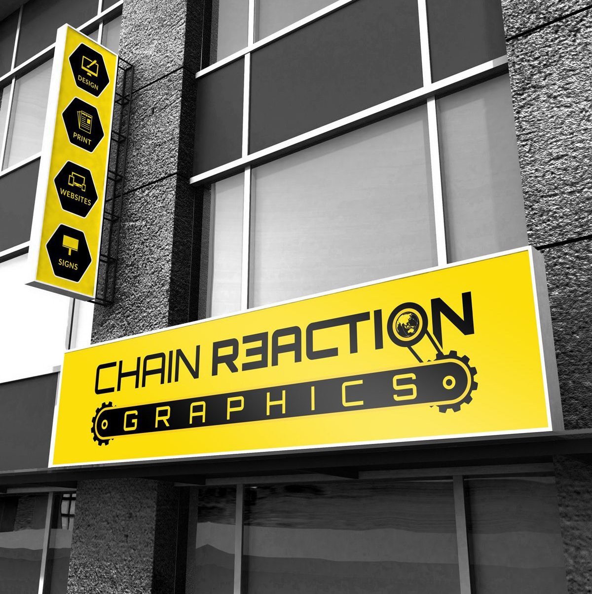 Panneau Publicitaire Simple